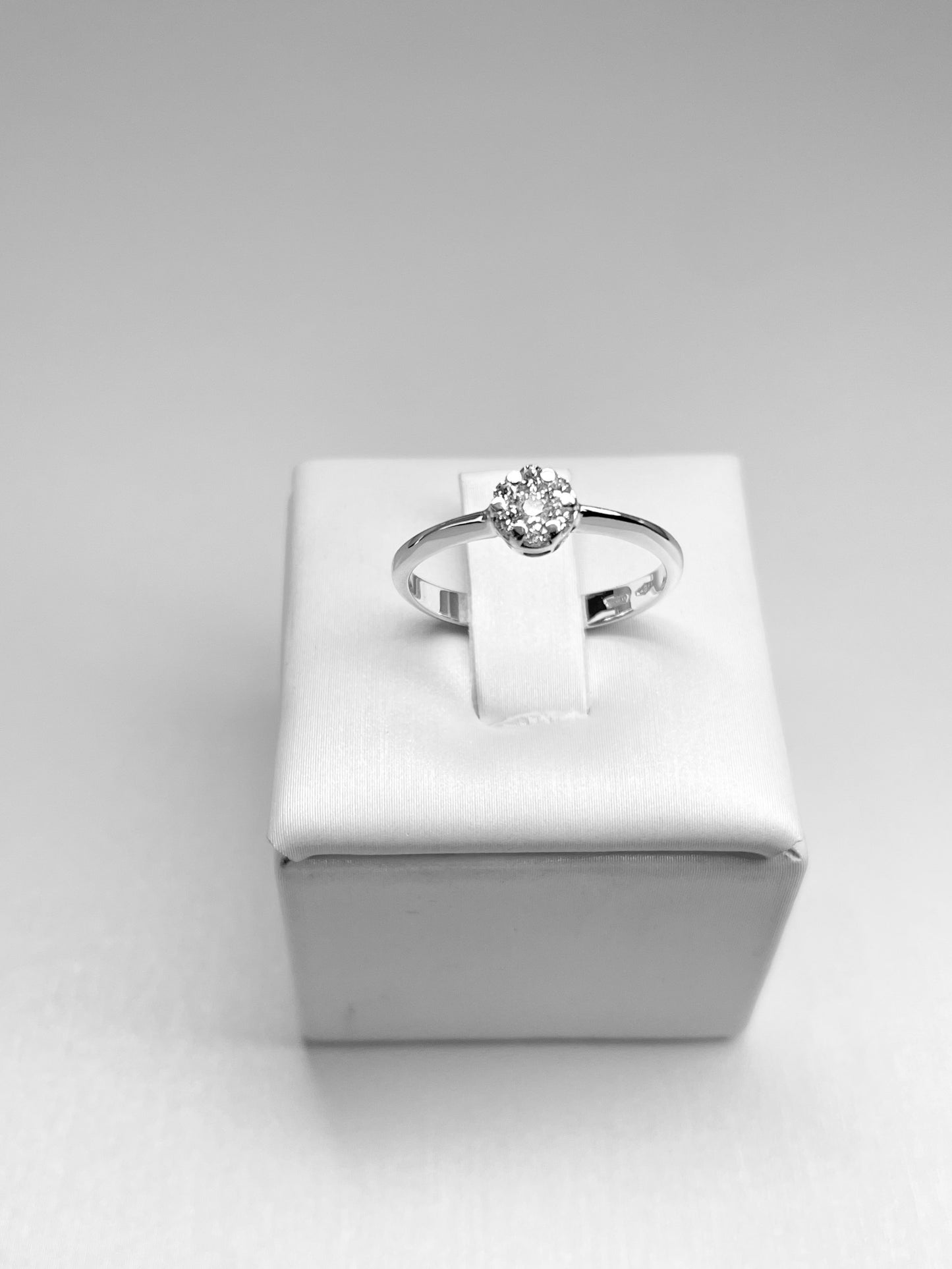 Anello Pavè Con Diamanti