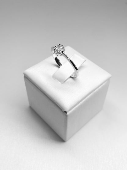 Anello Pavè Con Diamanti