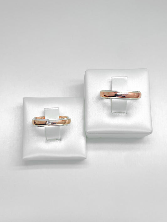 Fedi Oro Bianco e Rosè